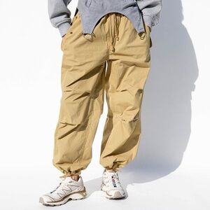 STUSSY NYCO OVER TROUSERS - Khaki